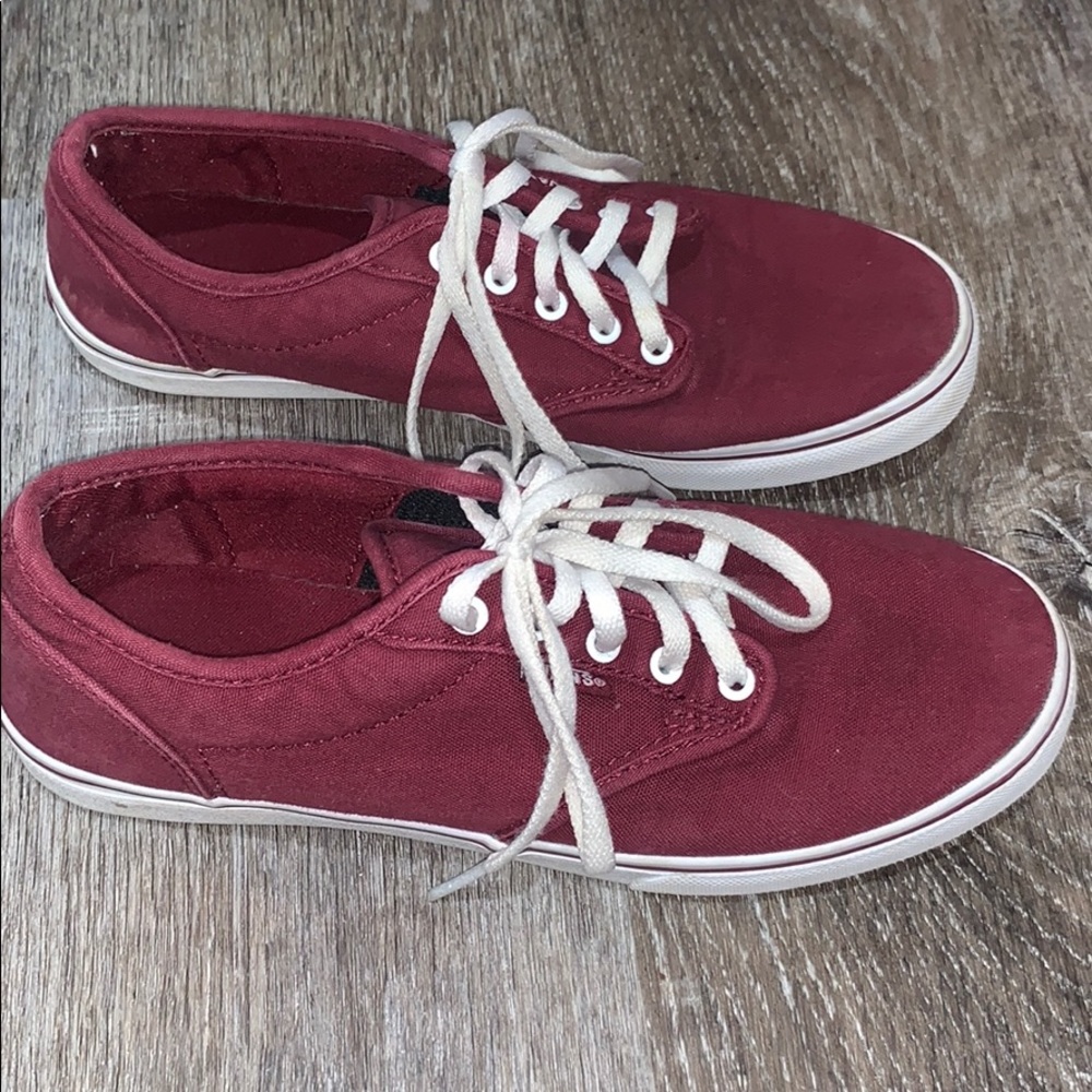 Maroon Vans